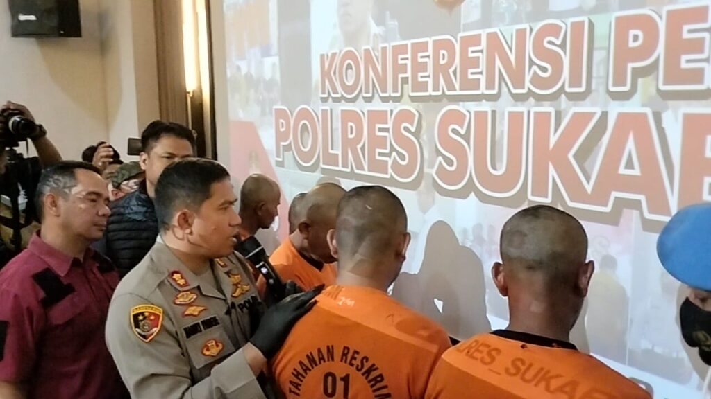 Enam Tersangka Tindakan Main Hakim Sendiri di Cikakak Terancam 12 Tahun Penjara