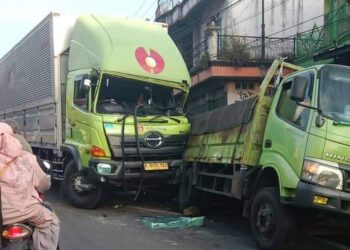 Kronologi Tabrakan Truk Sebabkan Macet Parah di Cukukulu Sukabumi