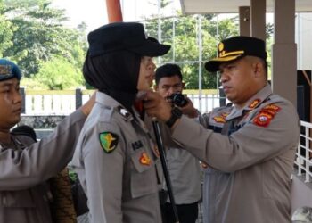 Polres Sukabumi Launching 555 Polisi RW Jelang Pemilu, AKBP Maruly Pardede: Agar Masyarakat tak Terpecah