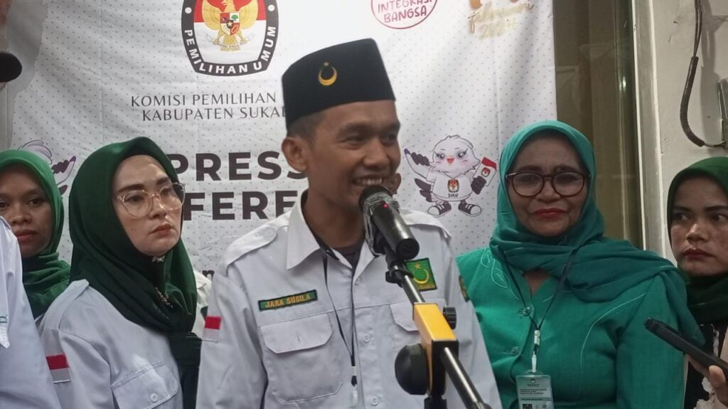 Sempat Tertunda Gegara Upload Dokumen, Pendaftaran Bacaleg PBB Kab Sukabumi Akhirnya Diterima