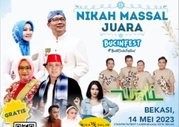 Wargi Jabar Bisa Nikah Tanpa Modal di Bucinfest 2023