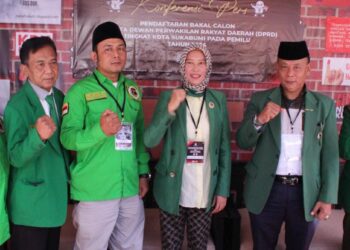 Targetkan 5 Kursi, PPP Resmi Daftarkan 35 Bacaleg ke KPU Kota Sukabumi