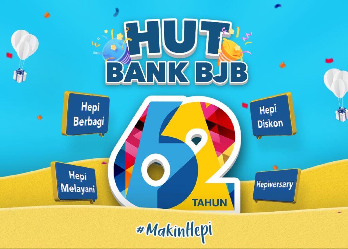 Promo bjb Lucky Birthday Bancassurance, Dapatkan Cashback Menarik di Momen 62 Tahun bank bjb