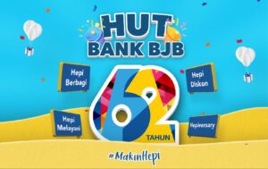 Promo bjb Lucky Birthday Bancassurance, Dapatkan Cashback Menarik di Momen 62 Tahun bank bjb