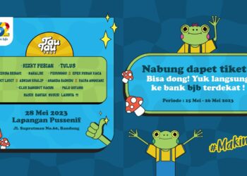 Nabung di bank bjb Bisa Dapat Tiket Tau-Tau Fest 2023