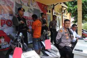 Satu Buron, Seorang Pelaku Curanmor di Kabandungan Sukabumi Berhasil Diringkus