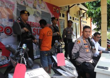 Satu Buron, Seorang Pelaku Curanmor di Kabandungan Sukabumi Berhasil Diringkus