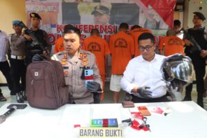 Dua Orang Buron, Polisi Ringkus Tiga Perampok Bawa Kabur Duit Rp 350 juta di Parungkuda Sukabumi