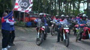 Bupati Marwan di Pelepasan 50 Peserta Culture Ride Humanity: Promosi Pariwisata dan Budaya Sukabumi Ke Tingkat Dunia