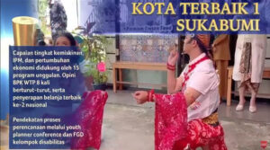 Sukabumi Kota Terbaik Pertama Penghargaan Pembangunan Daerah 2023