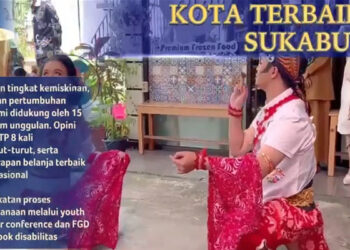 Sukabumi Kota Terbaik Pertama Penghargaan Pembangunan Daerah 2023