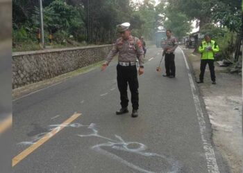Kecelakaan Maut di Warungkiara Sukabumi, Seorang Pemotor Tewas Terlindas Truk