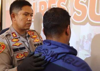 Hisap Ganja di Toko Makanan, Polres Sukabumi Ringkus Seorang Pria di Jampangkulon