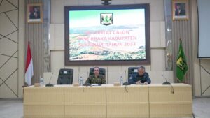 Sekda Ade Suryaman Minta 32 Peserta Paskibra Kabupaten Sukabumi Tanamkan Disiplin dan Keseriusan Dalam Latihan