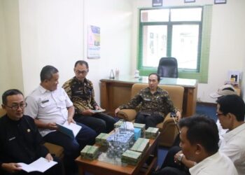 Sekda Ade Suryaman Terima Audiensi PT Saceks Creativision Bahas Produksi Film Promosi Pariwisata