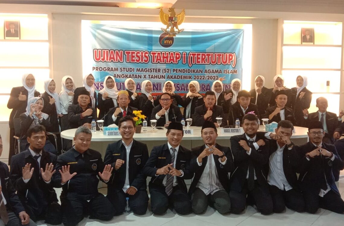 Ujian Tesis Program Pascasarjana IMN Sukabumi: Mahasiswa Harus Siap Hadapi Tantangan