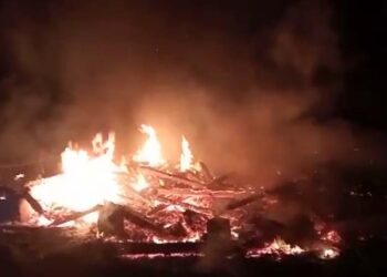Istri Baru Melahirkan, Rumah Entis di Surade Sukabumi Ludes Terbakar