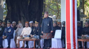 Wabup Iyos Pimpin Upacara Hari Lahir Pancasila Tingkat Kabupaten Sukabumi