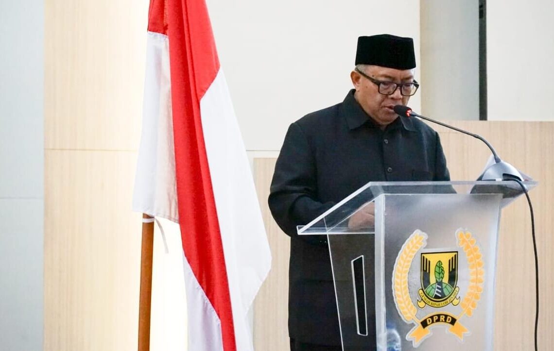 Bupati Sukabumi Marwan Hamami, Sampaikan Pendapat Akhir Atas Dua Raperda