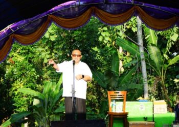 Bupati Sukabumi Marwan Hamami, Resmikan Masjid Al-Afghani Gunung Batu Kecamatan Ciracap