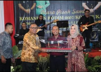 Pisah Sambut Dandim 0607 Sukabumi, Bupati Marwan Harap Sinergitas Terus Terjaga