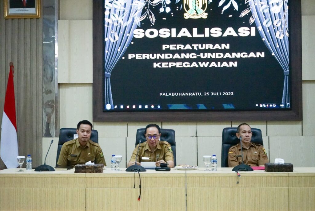 Sosialisasi Peraturan Perundang Undangan Kepegawaian, Sekda Ade Suryaman: Wujudkan Birokrasi Efisien Dan Efektif