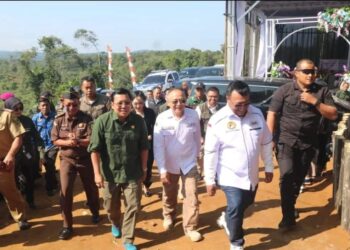 Wabup Iyos Somantri, Hadiri Tanam Perdana Sorgum  Di Desa Kertajaya Simpenan