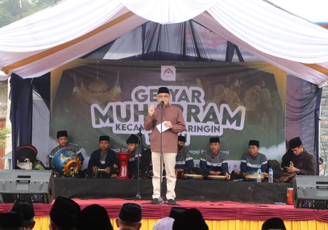 Gebyar Muharram Kecamatan Caringin, Wabup Iyos: Wujud Sinergitas Dan Kolaborasi Ulama, Umaro Dan Masyarakat