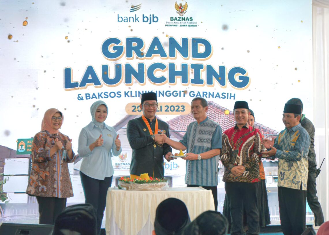 Didukung Program CSR bank bjb, Baznas Jabar Resmikan Klinik Geriatri Inggit Garnasih