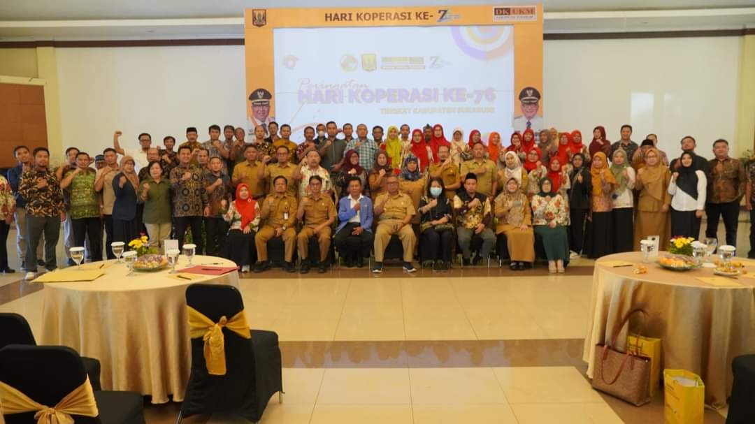 Harkopnas ke-76, Pemkab Sukabumi Gelar Seminar Bertajuk Pemajuan Koperasi Kunci Kesejahteraan Masyarakat