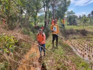 UPTD PU Wilayah Jampang Kulon Berhasil Melaksanakan Pemeliharaan Jaringan Irigasi Cikamunding II