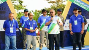 Lepas 145 Peserta Cycling de Jabar, Bupati Marwan Hamami: Pengembangan Wisata Ke Level Dunia