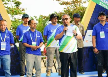 Lepas 145 Peserta Cycling de Jabar, Bupati Marwan Hamami: Pengembangan Wisata Ke Level Dunia