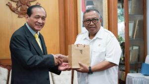 Bupati Marwan Hamami, Terima Adiensi Komisaris dan Direksi PT Gaci Bahas Kerjasama Bidang Hortikultura