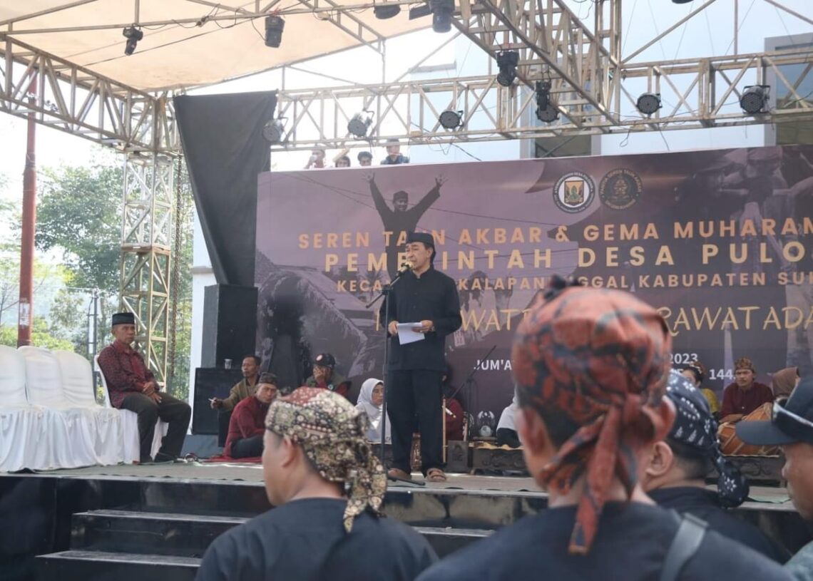 Seren Taun Akbar dan Gema Muharram Desa Pulosari, Sekda: Budaya Dan Adat Istiadat Adalah Aset Berharga