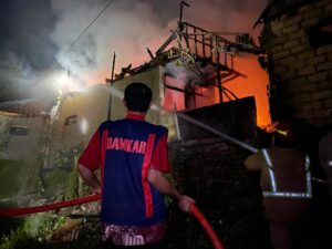 Innalillahi! Tiga Unit Rumah Hangus Terbakar di Cibadak Sukabumi