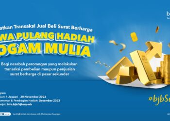 Bertransaksi Obligasi di Pasar Sekunder melalui bank bjb, Bisa Bawa Pulang Logam Mulia