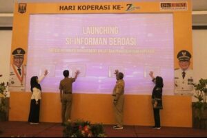 Wujudkan Koperasi Maju dan Modern, DKUKM Kab. Sukabumi Launching Si-Informan Berdasi