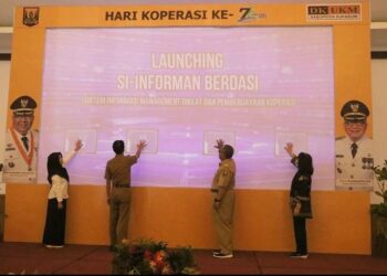 Wujudkan Koperasi Maju dan Modern, DKUKM Kab. Sukabumi Launching Si-Informan Berdasi