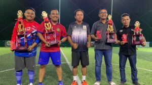 Mini Soccer Hari Bhakti Adhyaksa ke-63 Kabupaten Sukabumi, Lapas Warungkiara jadi Juara