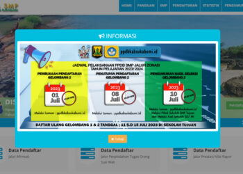 Data PPDB SMP Kabupaten Sukabumi, 18 Sekolah Negeri tak Dapat Pendaftar