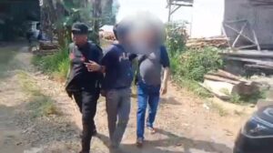 Tiga Masih Buron, Polres Sukabumi Tangkap Dua Pencuri Baterai Tower