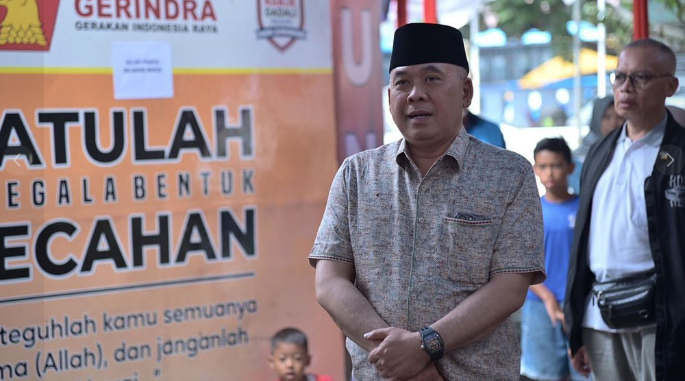 Kurban 12 Ekor Sapi dan 5 Domba di Sukabumi, Heri Gunawan Sampaikan Pesan Idul Adha