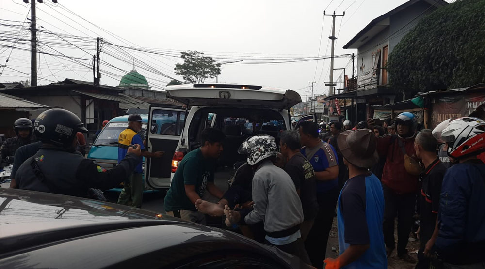 Kecelakaan Libatkan Dua Pemotor di Segog Sukabumi, Begini Kondisi Korban