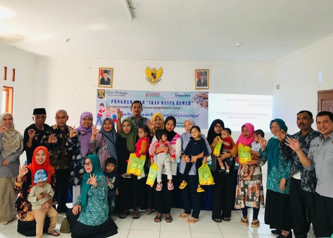 Dinas Perikanan Sosialisasikan Manfaat Makan Ikan, Dukung Tumbuh Kembang Anak Yang Sehat