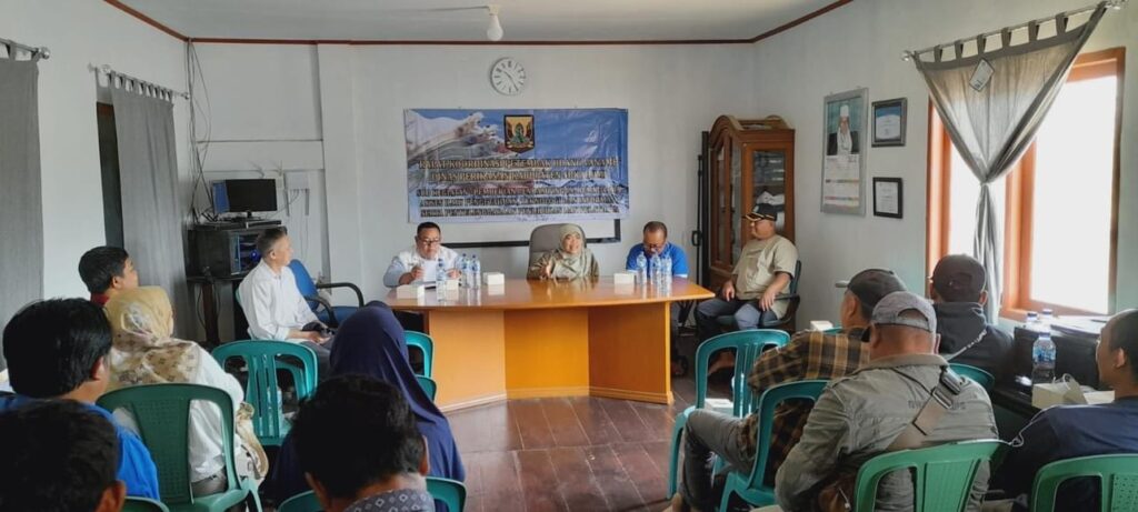 Rapat Koordinasi Petambak Udang Vaname Kabupaten Sukabumi