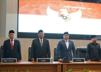 Paripurna DPRD, Kabupaten Sukabumi Agenda Mendengarkan Pidato Kenegaraan Presiden