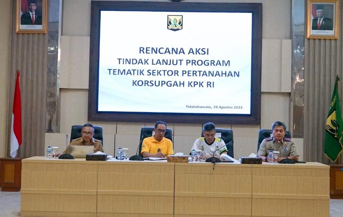 Sekda Ade Suryaman Buka Rakor Pengumpulan Dokumen Sertifikasi Tanah Pemerintah Daerah