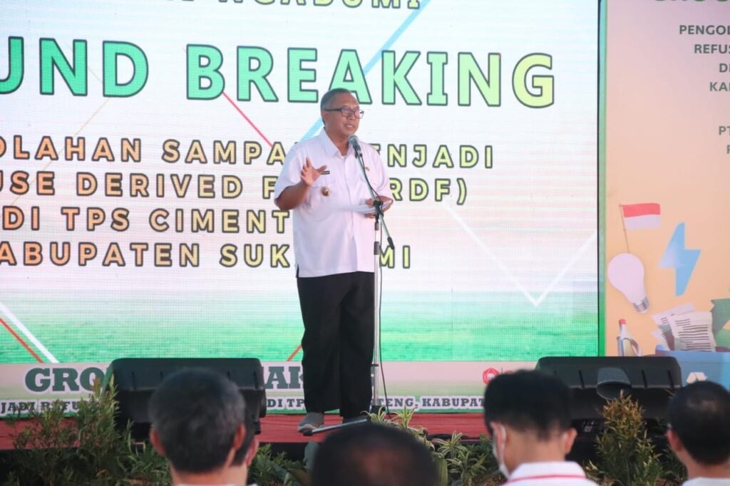 Ground Breaking Pengolahan Sampah Menjadi RDF, Bupati Marwan: Solusi Merubah Samapa Jadi Sumber Energi