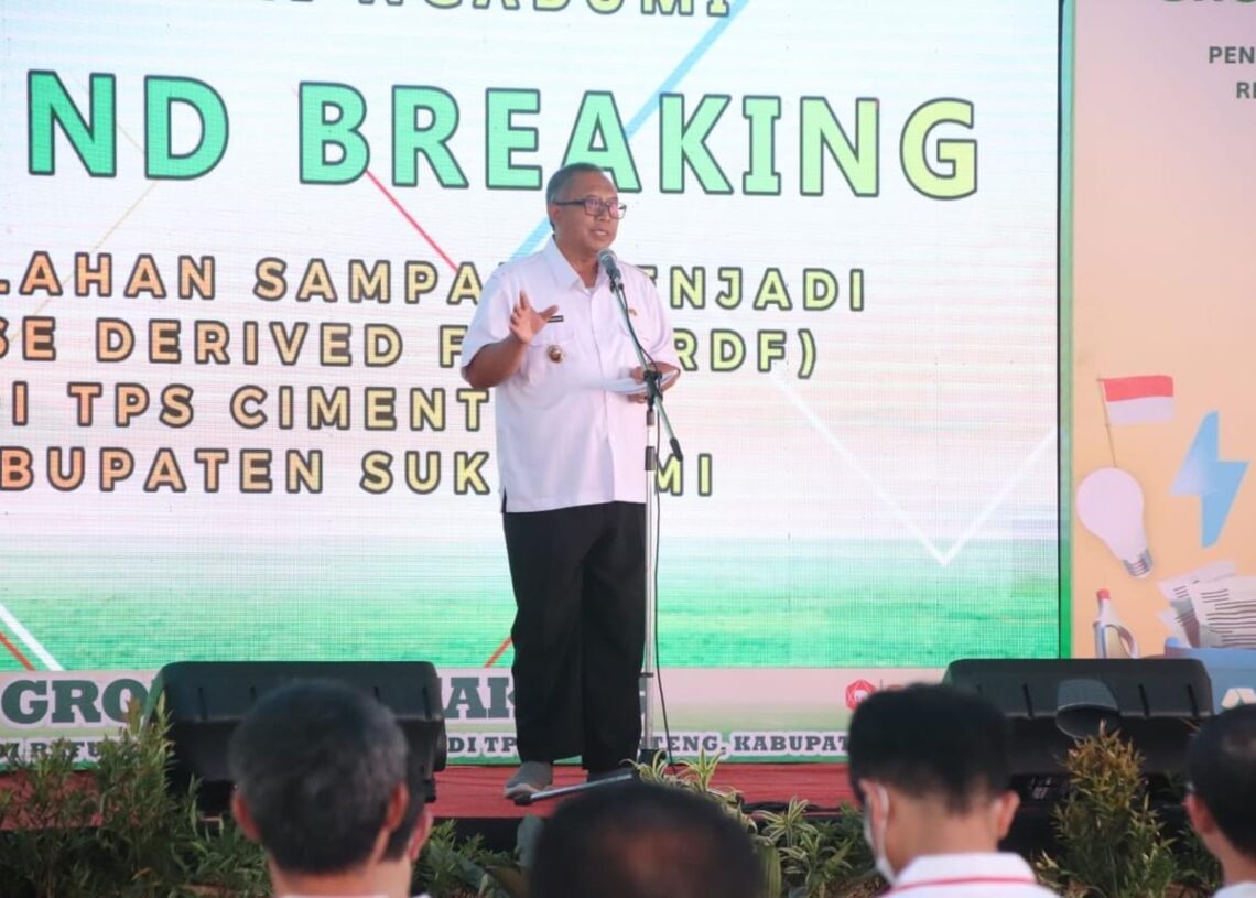 Ground Breaking Pengolahan Sampah Menjadi RDF, Bupati Marwan: Solusi Merubah Samapa Jadi Sumber Energi
